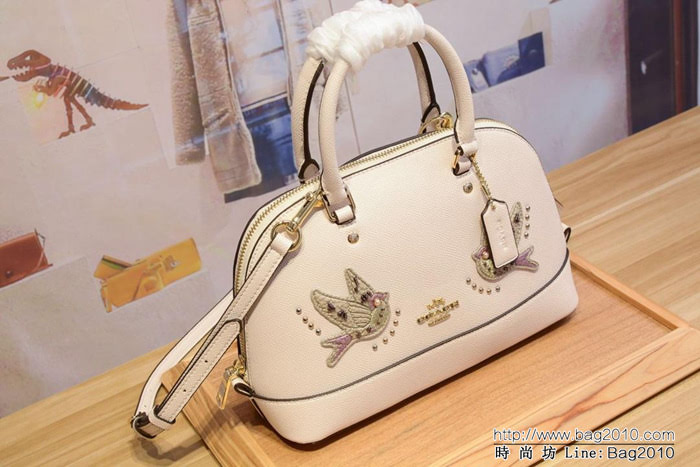 COACH蔻馳 原單 22254 小號貝殼包 factory爆款 手提單肩斜挎包  Chz1008